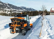 AccoSat on Polaro L spreader in action
